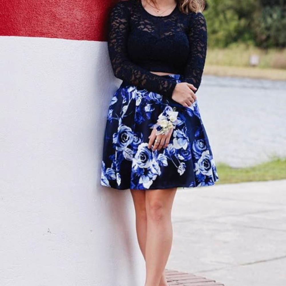2 Piece Homecoming Dress
